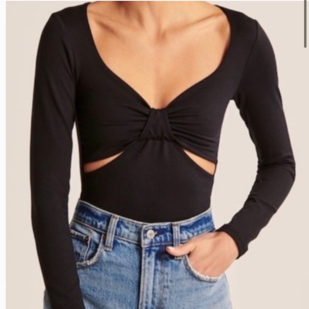 Abercrombie and Fitch Cut Out Bodysuit